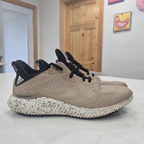Adidas Alphabounce 1 'Trace Khaki' running shoe.  - Picture 12 of 12